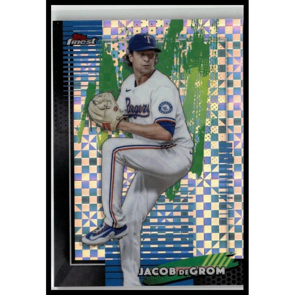 2026 Finest Jacob deGrom Geometric Refractors